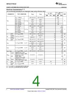浏览型号SN74LVC1T45-Q1的Datasheet PDF文件第4页