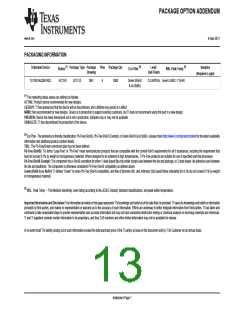浏览型号TLV3501A-Q1的Datasheet PDF文件第13页