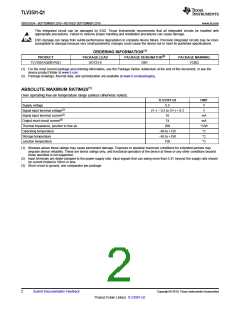 浏览型号TLV3501A-Q1的Datasheet PDF文件第2页