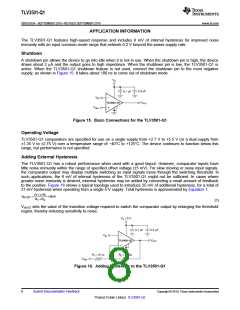 浏览型号TLV3501A-Q1的Datasheet PDF文件第8页