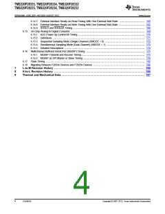 浏览型号TMS320F28232PTPQ的Datasheet PDF文件第4页