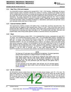 浏览型号TMS320F28232PTPQ的Datasheet PDF文件第42页