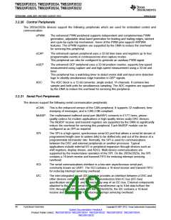 浏览型号TMS320F28232PTPQ的Datasheet PDF文件第48页