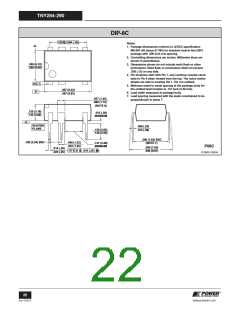浏览型号TNY288PG的Datasheet PDF文件第22页