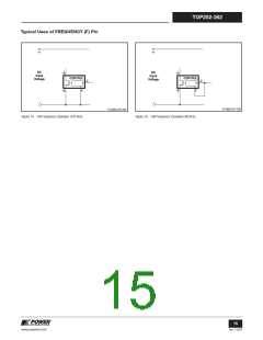 浏览型号TOP258MG的Datasheet PDF文件第15页