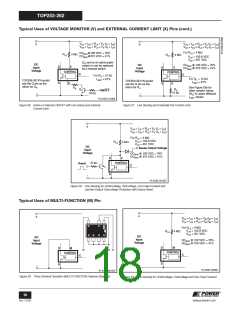 浏览型号TOP258MG的Datasheet PDF文件第18页