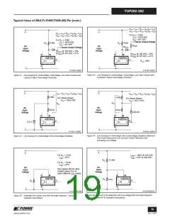 浏览型号TOP258MG的Datasheet PDF文件第19页