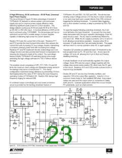 浏览型号TOP258MG的Datasheet PDF文件第23页