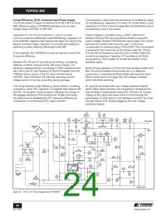 浏览型号TOP258MG的Datasheet PDF文件第24页