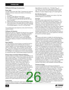浏览型号TOP258MG的Datasheet PDF文件第26页