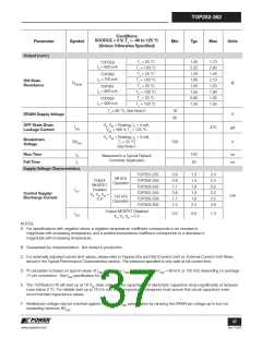 浏览型号TOP258MG的Datasheet PDF文件第37页
