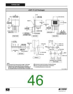 浏览型号TOP258MG的Datasheet PDF文件第46页