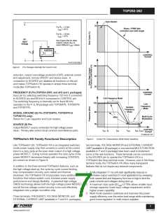 浏览型号TOP258MG的Datasheet PDF文件第7页