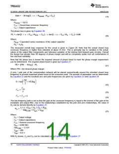 浏览型号TPS54332的Datasheet PDF文件第14页