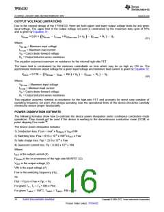 浏览型号TPS54332的Datasheet PDF文件第16页