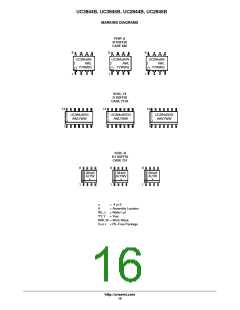 浏览型号UC3844BDG的Datasheet PDF文件第16页