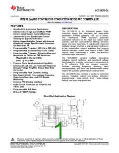 浏览型号UCC28070-Q1的Datasheet PDF文件第1页