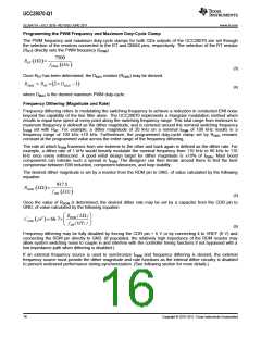 浏览型号UCC28070-Q1的Datasheet PDF文件第16页