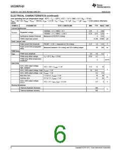 浏览型号UCC28070-Q1的Datasheet PDF文件第6页