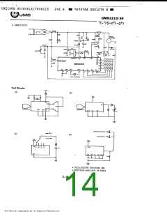 浏览型号UM91210C的Datasheet PDF文件第14页