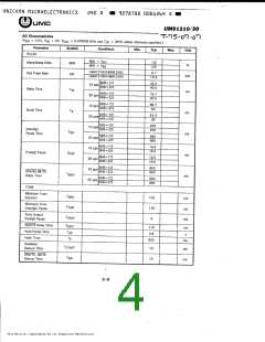 浏览型号UM91210C的Datasheet PDF文件第4页