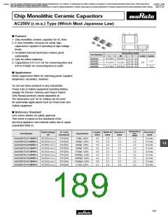 浏览型号GRM1882C2A270JA01的Datasheet PDF文件第189页