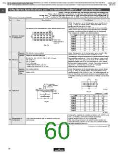 浏览型号GRM1882C2A270JA01的Datasheet PDF文件第60页