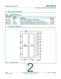 浏览型号HEF4051BTS的Datasheet PDF文件第2页