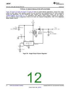 浏览型号LM2587SX-ADJ/NOPB的Datasheet PDF文件第12页