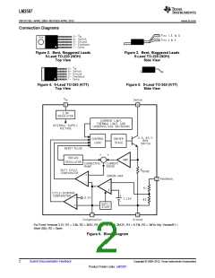 浏览型号LM2587SX-ADJ/NOPB的Datasheet PDF文件第2页