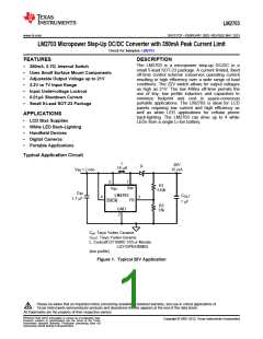 浏览型号LM2703MF-ADJ/NOPB的Datasheet PDF文件第1页