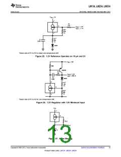浏览型号LM334Z/NOPB的Datasheet PDF文件第13页
