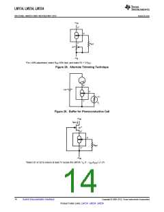浏览型号LM334Z/NOPB的Datasheet PDF文件第14页