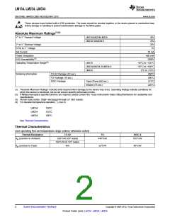浏览型号LM334Z/NOPB的Datasheet PDF文件第2页