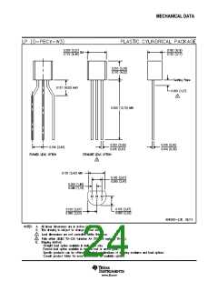 浏览型号LM334Z/NOPB的Datasheet PDF文件第24页