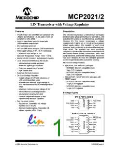 浏览型号MCP2021-330E/SL的Datasheet PDF文件第1页