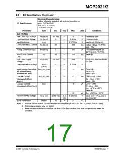浏览型号MCP2021-330E/SL的Datasheet PDF文件第17页