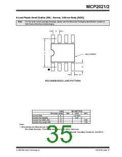 浏览型号MCP2021-330E/SL的Datasheet PDF文件第35页