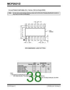 浏览型号MCP2021-330E/SL的Datasheet PDF文件第38页