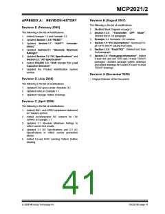 浏览型号MCP2021-330E/SL的Datasheet PDF文件第41页