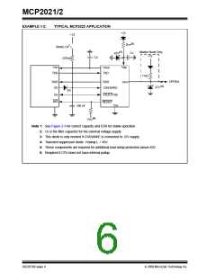 浏览型号MCP2021-330E/SL的Datasheet PDF文件第6页