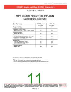 浏览型号MFLHP2815D/ES的Datasheet PDF文件第11页