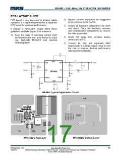 浏览型号MP4462的Datasheet PDF文件第17页