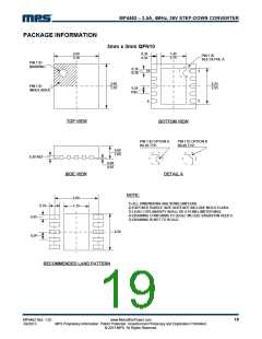 浏览型号MP4462的Datasheet PDF文件第19页