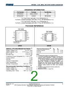 浏览型号MP4462的Datasheet PDF文件第2页
