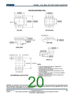 浏览型号MP4462的Datasheet PDF文件第20页
