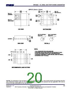 浏览型号MP4558DN的Datasheet PDF文件第20页