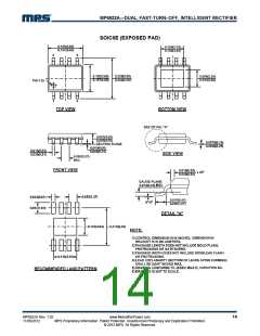 浏览型号MP6922A的Datasheet PDF文件第14页