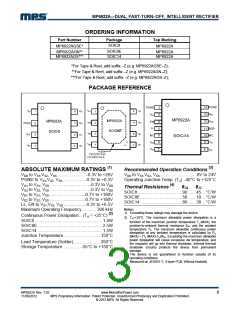 浏览型号MP6922A的Datasheet PDF文件第3页