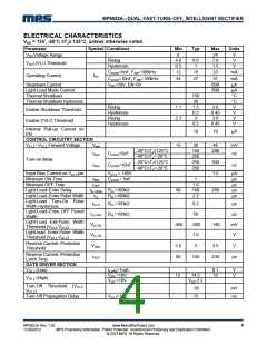 浏览型号MP6922A的Datasheet PDF文件第4页